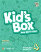 Kid's Box New Generation Level 4 Activity Book with Digital Pack
